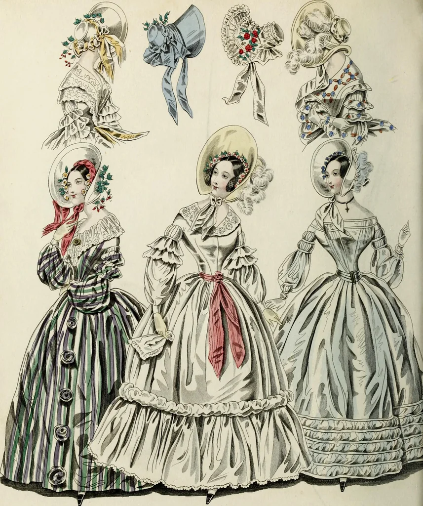 An illustration from The World of fashion and continental feuilletons, 1824, leaf 311
