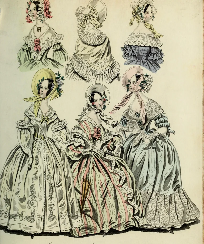 An illustration from The World of fashion and continental feuilletons, 1824, leaf 312
