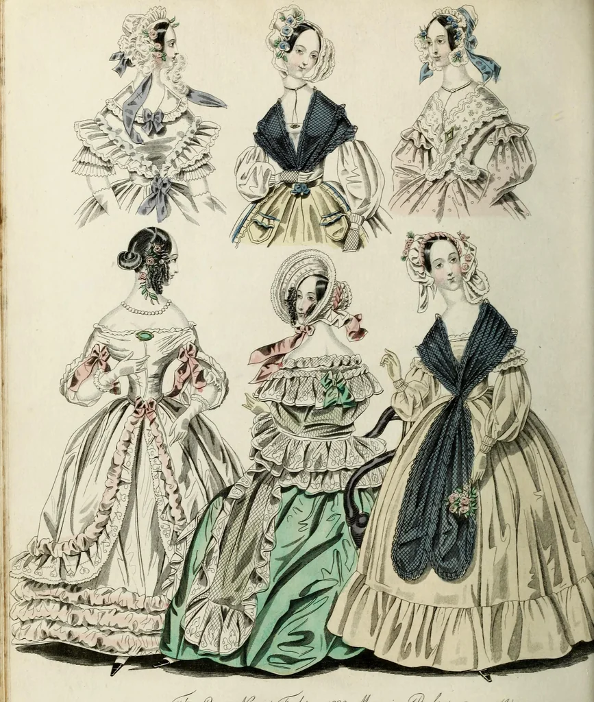 An illustration from The World of fashion and continental feuilletons, 1824, leaf 315