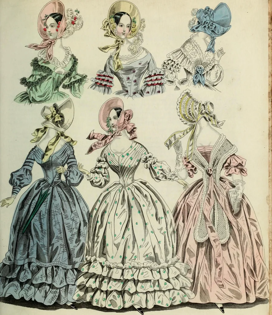 An illustration from The World of fashion and continental feuilletons, 1824, leaf 316