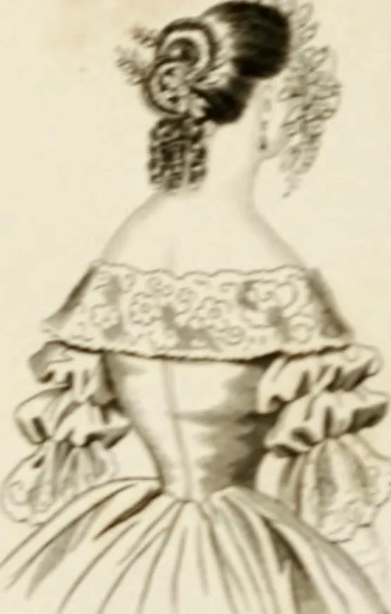 An illustration from The World of fashion and continental feuilletons, 1824, leaf 343