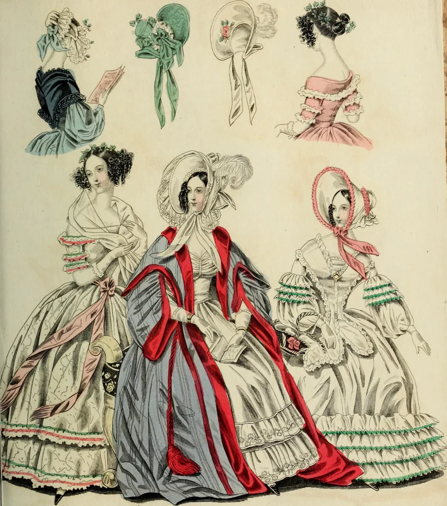 An illustration from The World of fashion and continental feuilletons, 1824, leaf 348