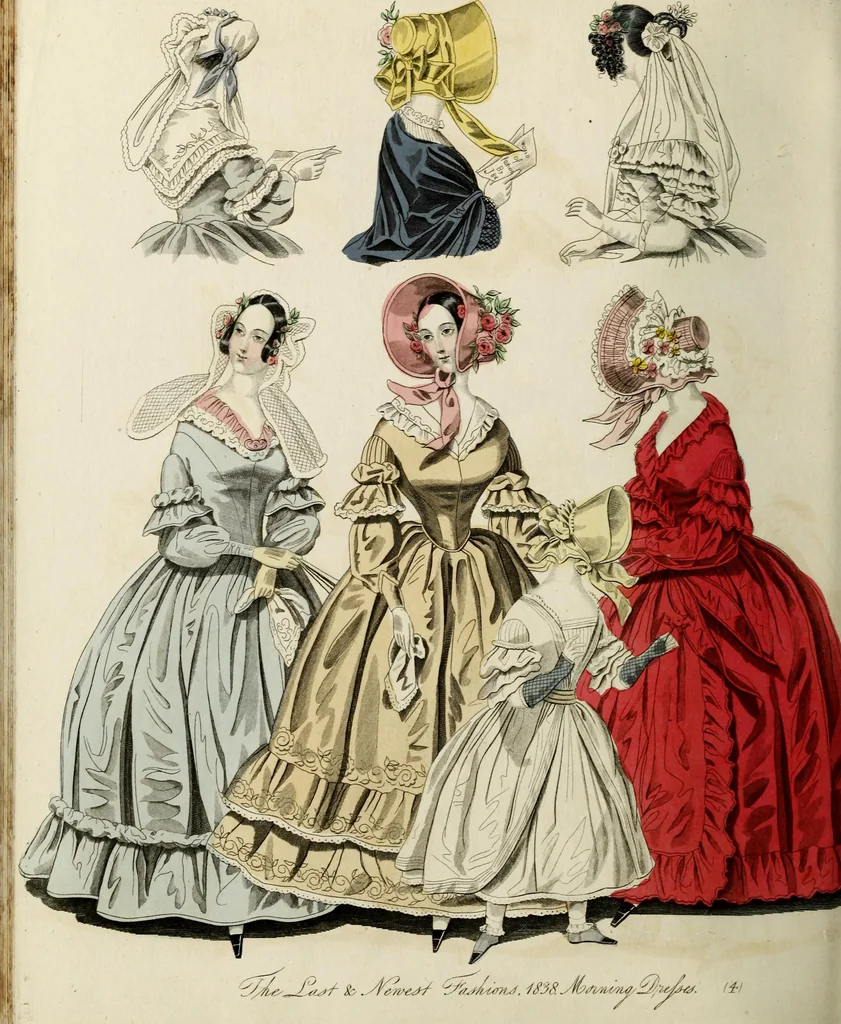 An illustration from The World of fashion and continental feuilletons, 1824, leaf 351