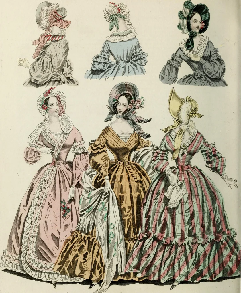 An illustration from The World of fashion and continental feuilletons, 1824, leaf 383