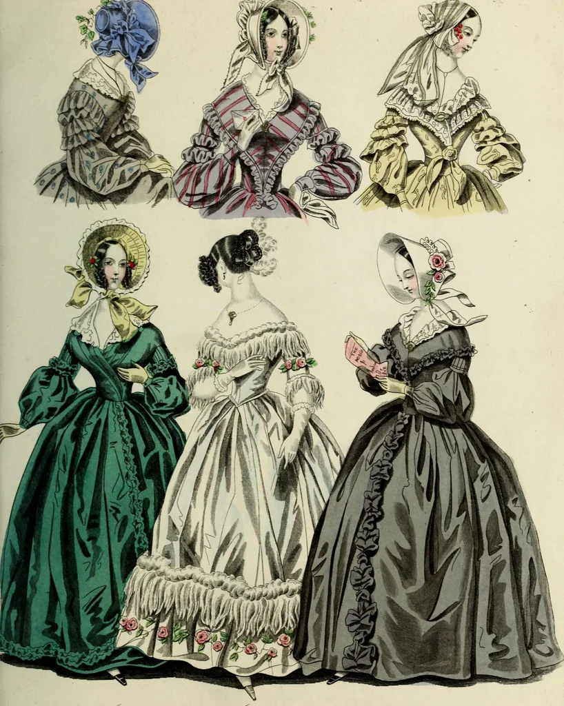 An illustration from The World of fashion and continental feuilletons, 1824, leaf 384