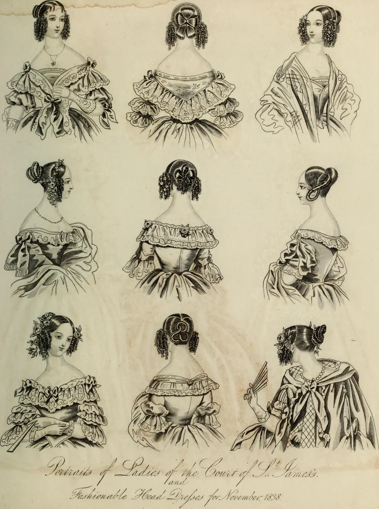 An illustration from The World of fashion and continental feuilletons, 1824, leaf 392