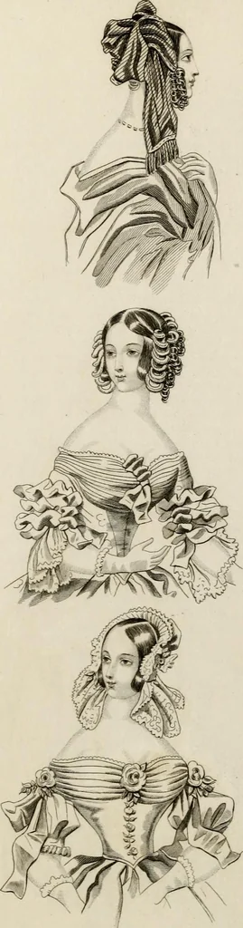 An illustration from The World of fashion and continental feuilletons, 1824, leaf 419