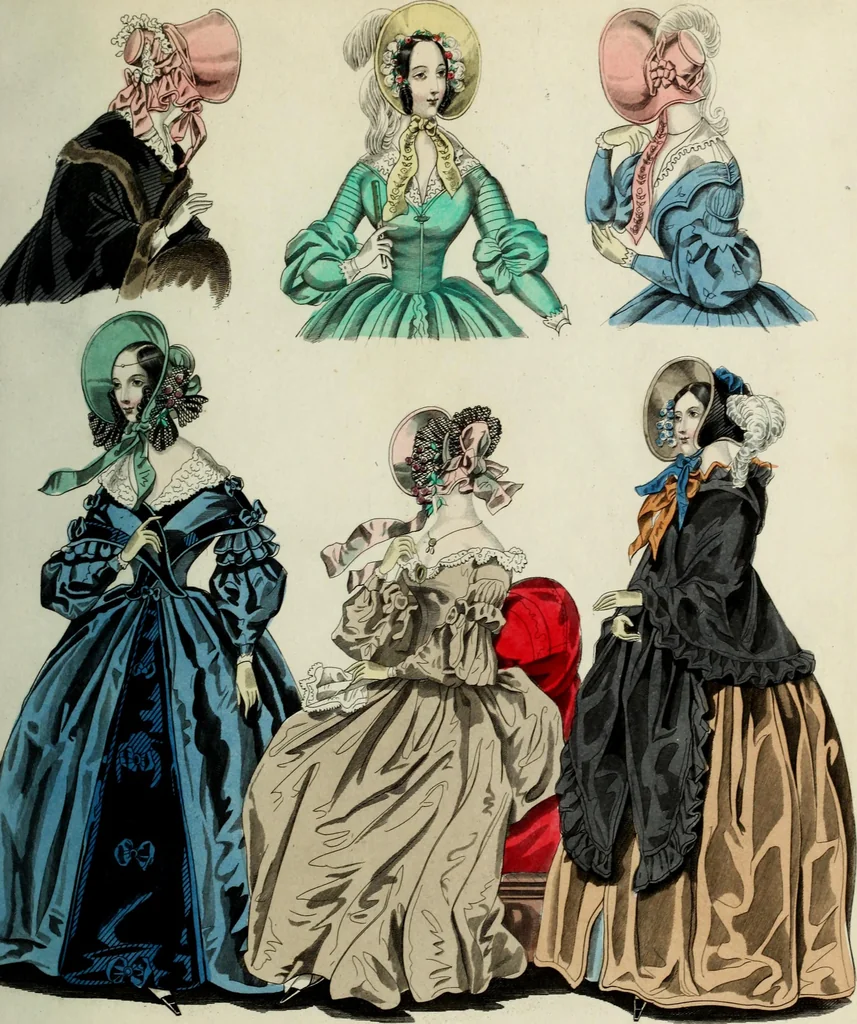 An illustration from The World of fashion and continental feuilletons, 1824, leaf 420