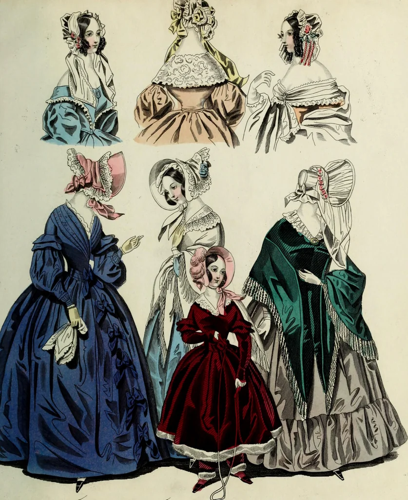 An illustration from The World of fashion and continental feuilletons, 1824, leaf 424