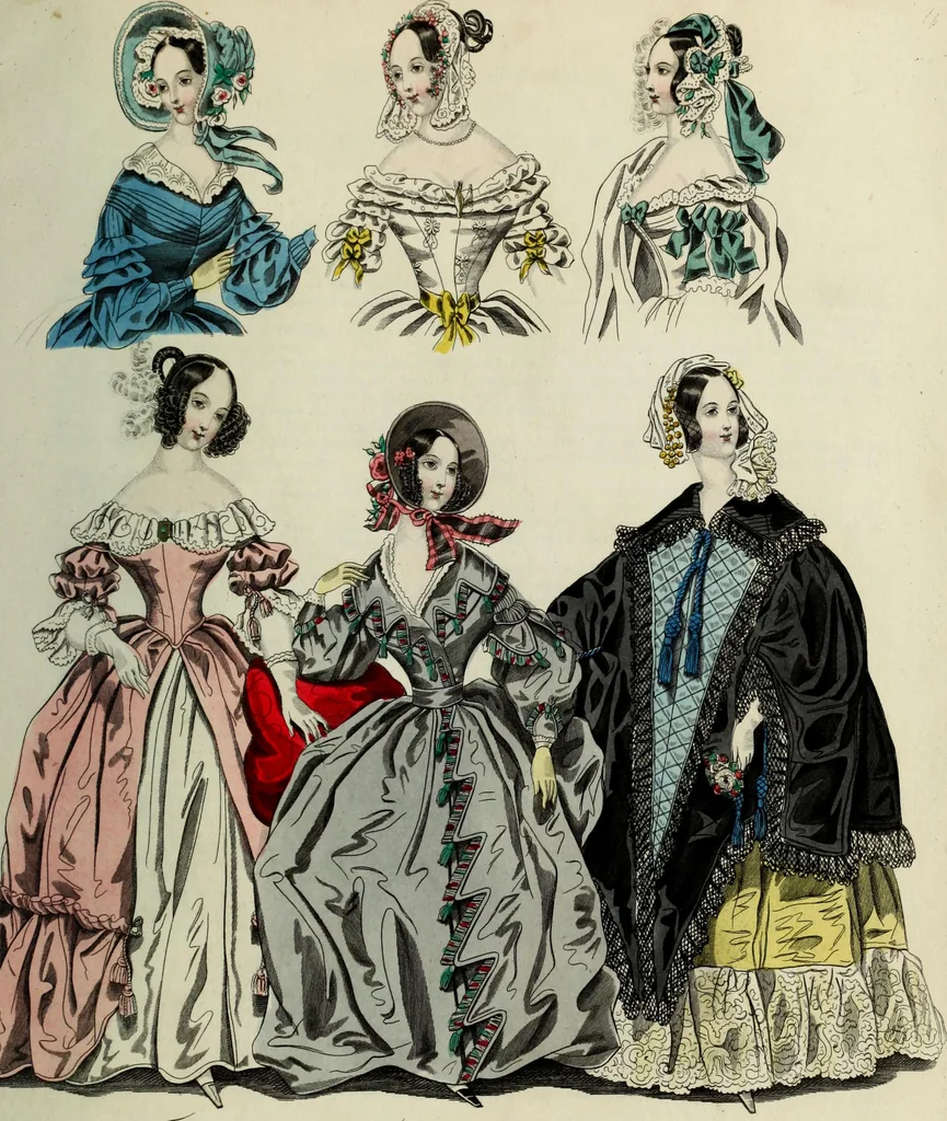 An illustration from The World of fashion and continental feuilletons, 1824, leaf 428