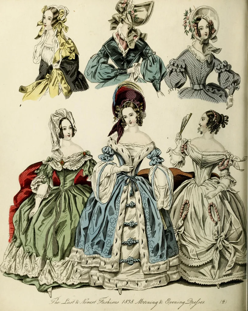 An illustration from The World of fashion and continental feuilletons, 1824, leaf 65