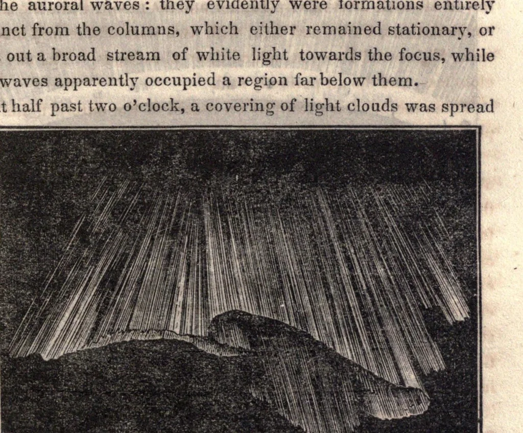 An illustration from The world: or, first lessons in astronomy and geology, in connetion with the present and past condition of our globe.., 1848, leaf 177
