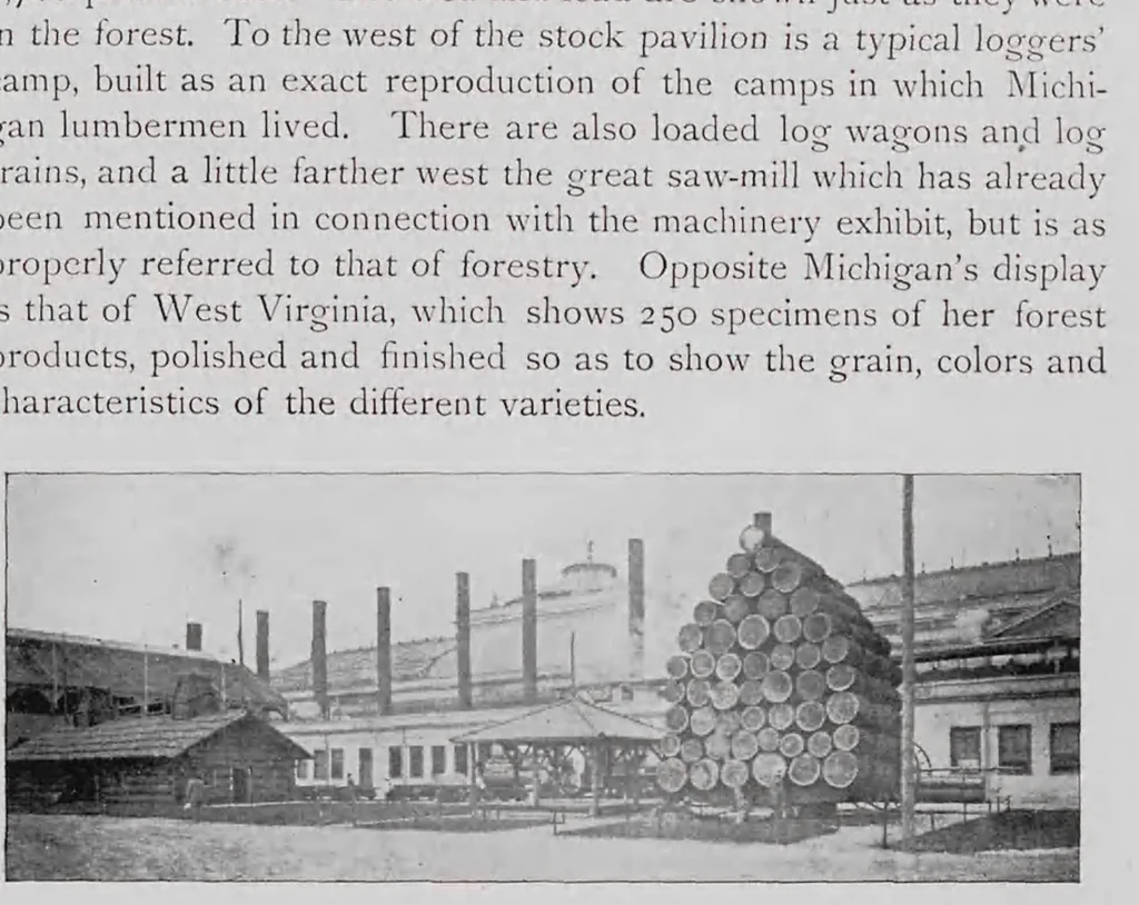 An illustration from The World's Columbian Exposition, Chicago, 1893 : a complete history of the enterprise : a full description of the buildings and exhibits in all departments, and a short account of the previous expositions, 1893, leaf 192