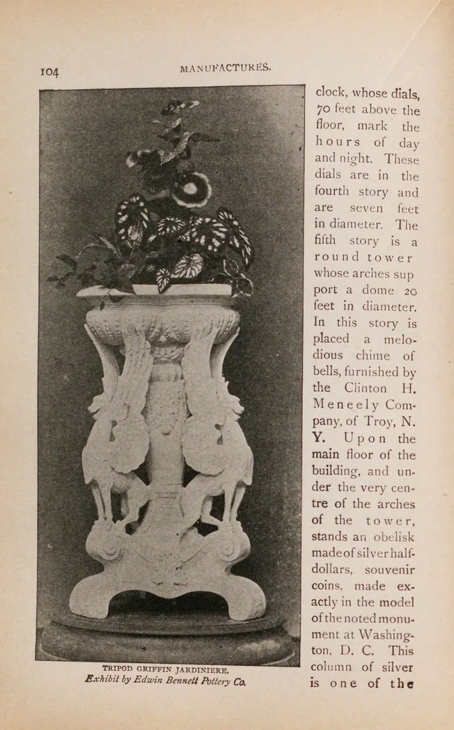 An illustration from The world's Columbian exposition, Chicago, 1893 : a complete history of the enterprise, a full description of the buildings and exhibits in all departments and a short account of previous expositions, 1893, leaf 111