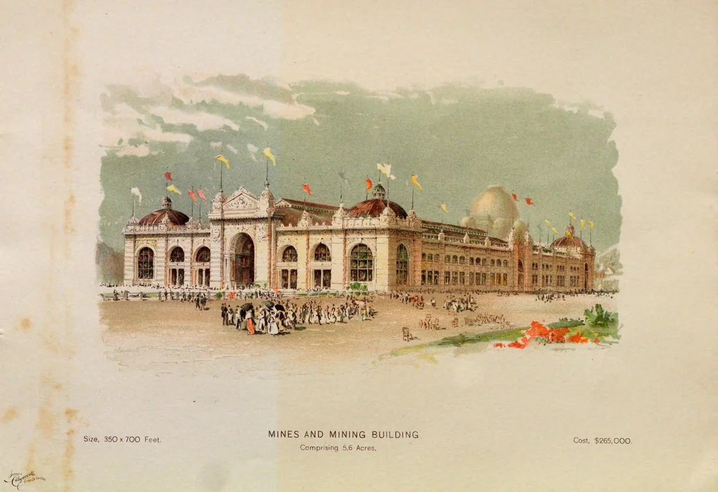 An illustration from World's Columbian Exposition art portfolio, 1893, leaf 10
