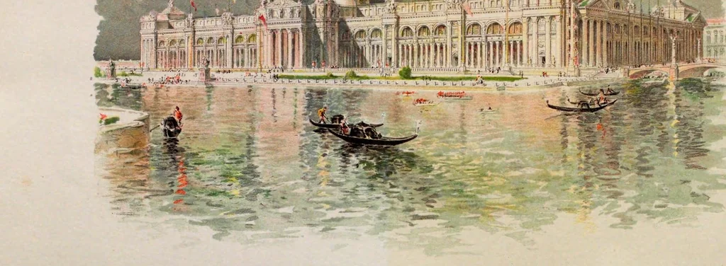An illustration from World's Columbian Exposition art portfolio, 1893, leaf 11