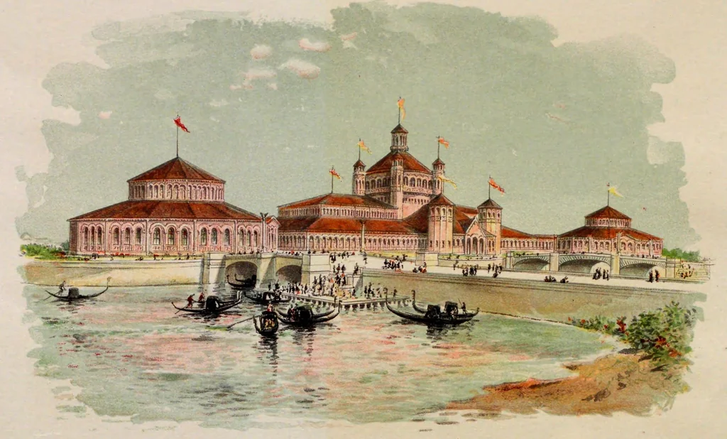 An illustration from World's Columbian Exposition art portfolio, 1893, leaf 15