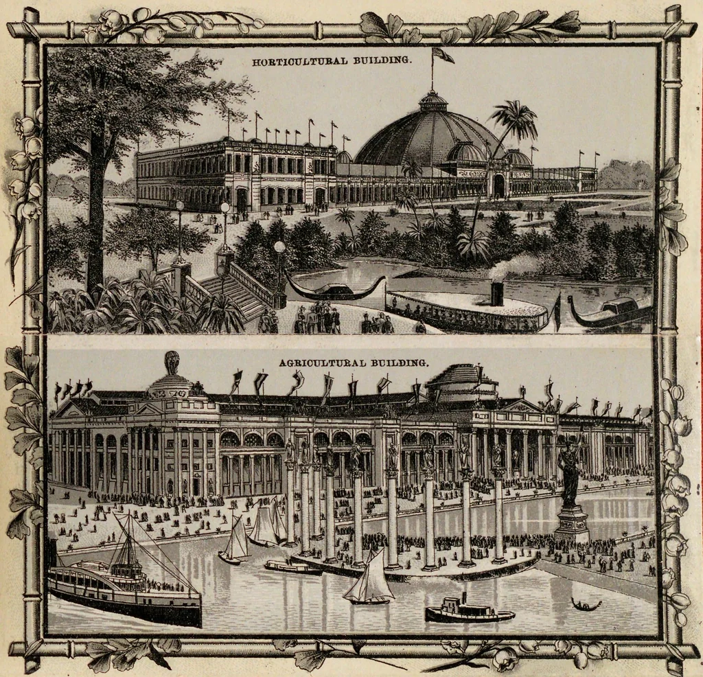 An illustration from World's Columbian Exposition, Chicago, 1893, leaf 11