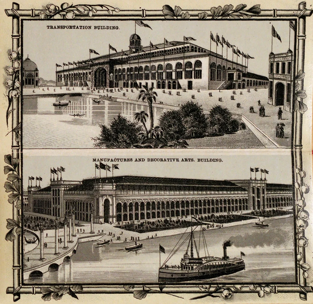 An illustration from World's Columbian Exposition, Chicago, 1893, leaf 13