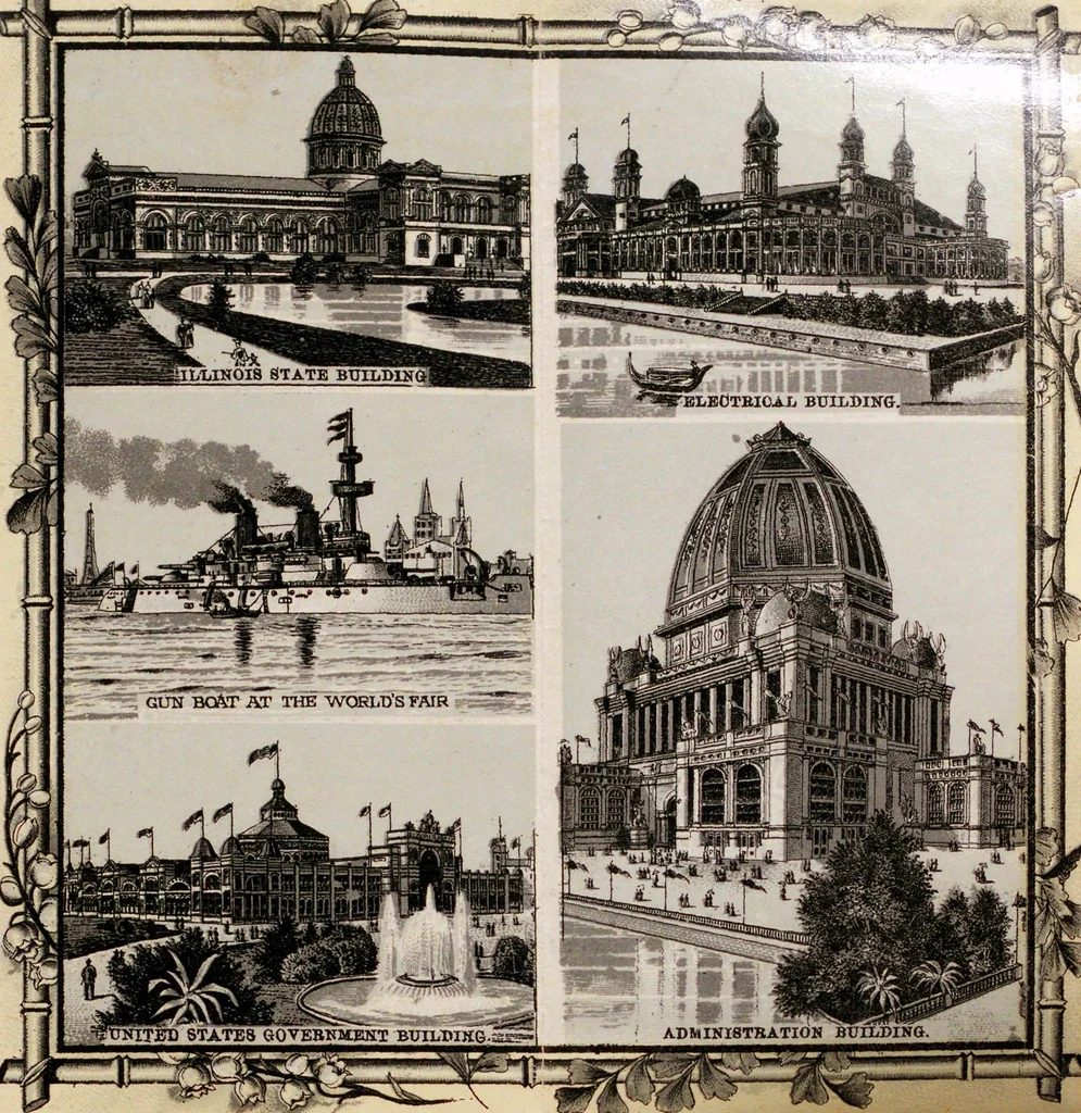 An illustration from World's Columbian Exposition, Chicago, 1893, leaf 15