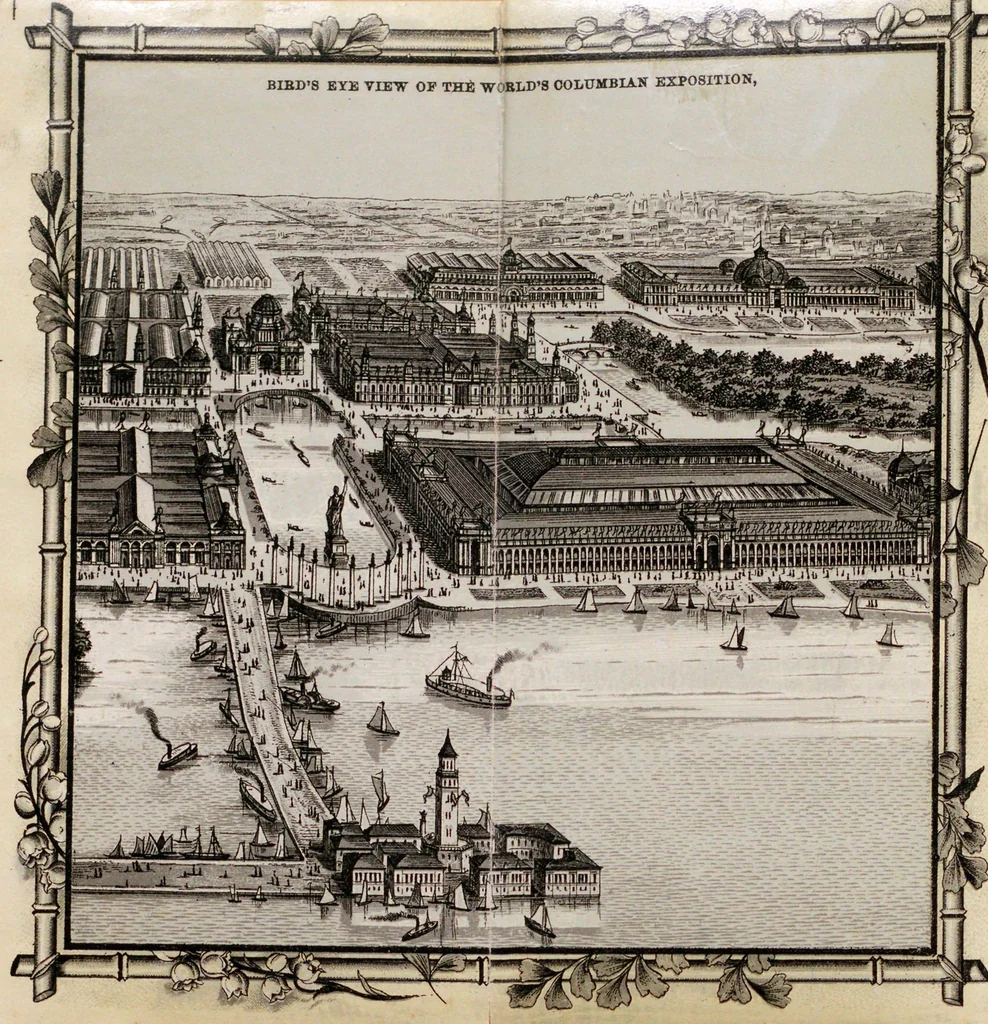An illustration from World's Columbian Exposition, Chicago, 1893, leaf 5