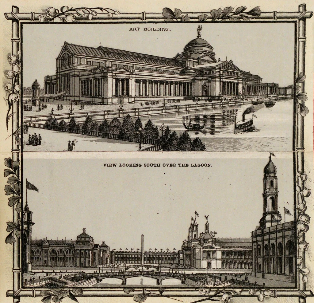 An illustration from World's Columbian Exposition, Chicago, 1893, leaf 9