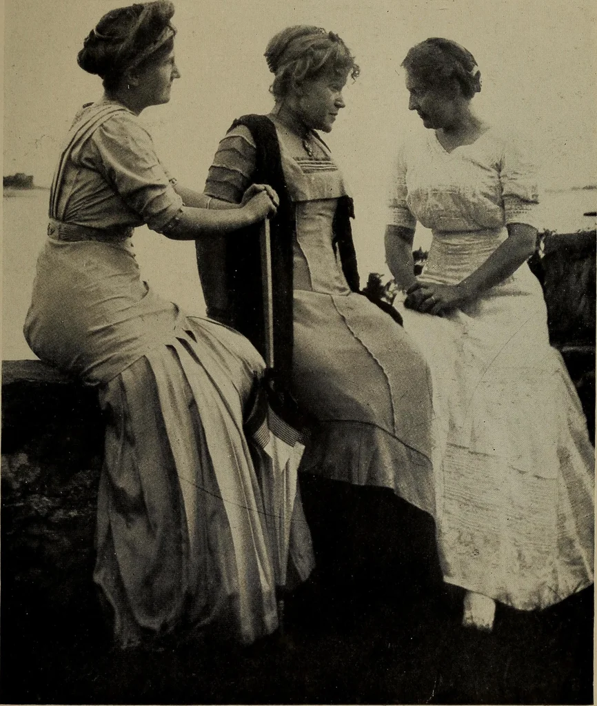 An illustration from The worlds and I, 1918, leaf 442