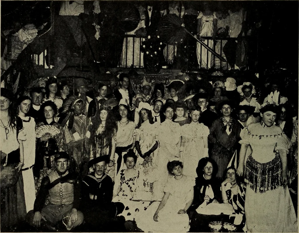 An illustration from The worlds and I, 1918, leaf 443