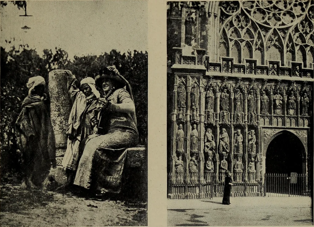 An illustration from The worlds and I, 1918, leaf 448