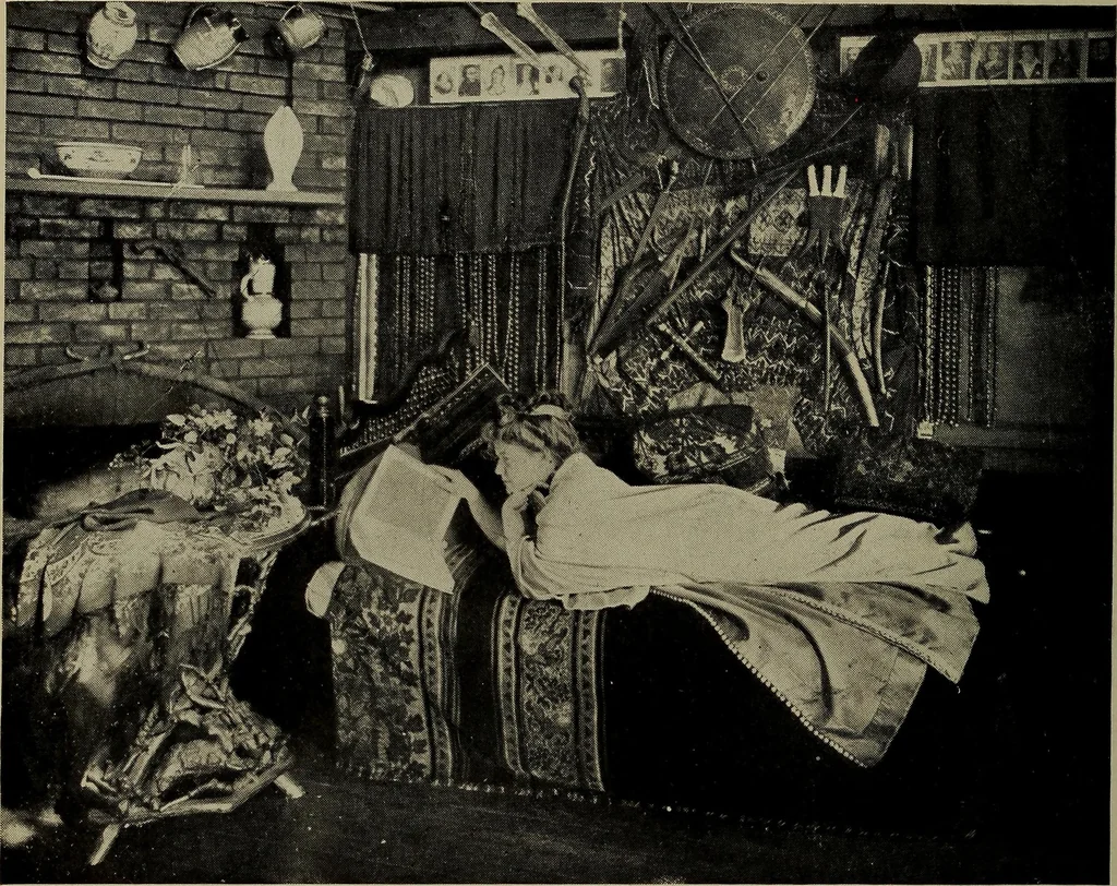 An illustration from The worlds and I, 1918, leaf 451