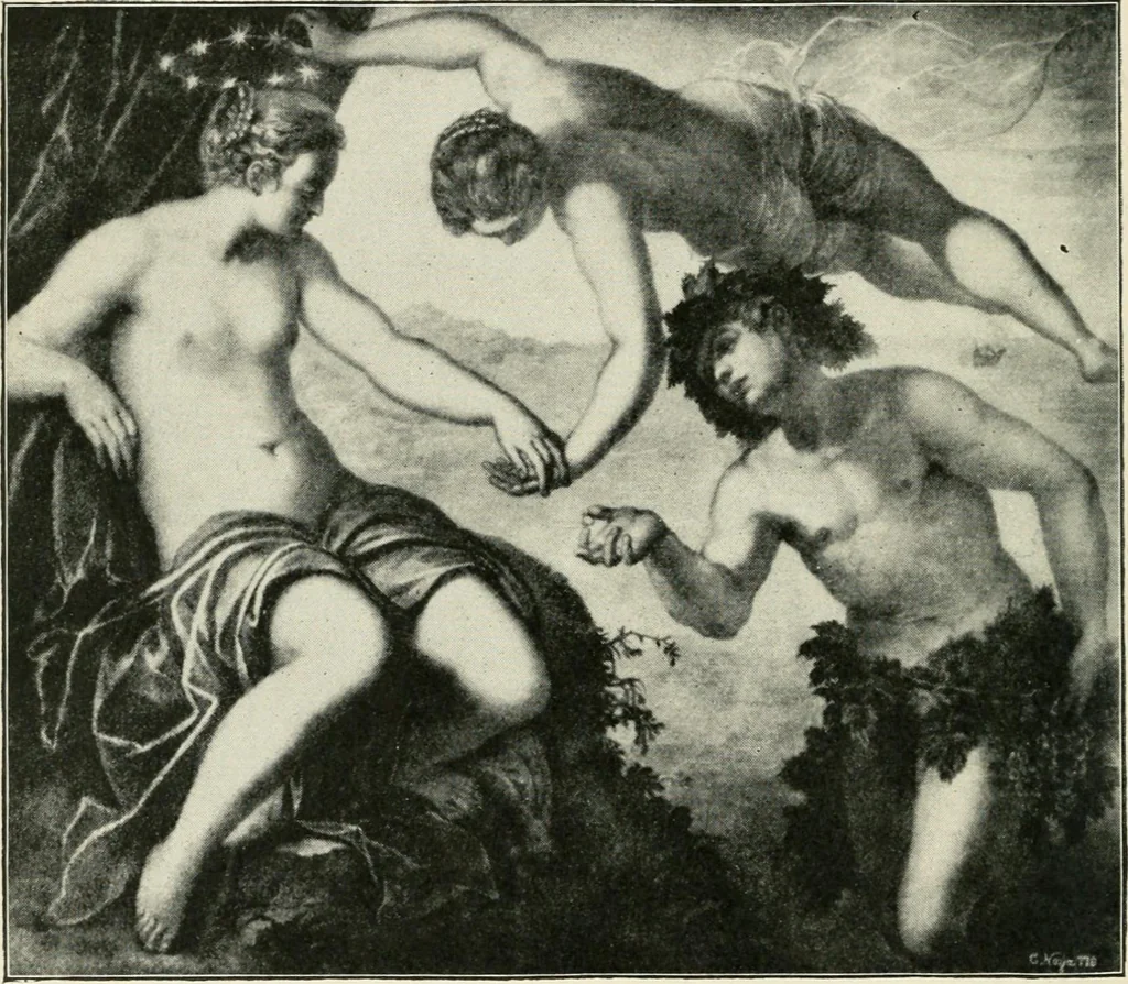 An illustration from The world's painters and their pictures, 1899, leaf 123