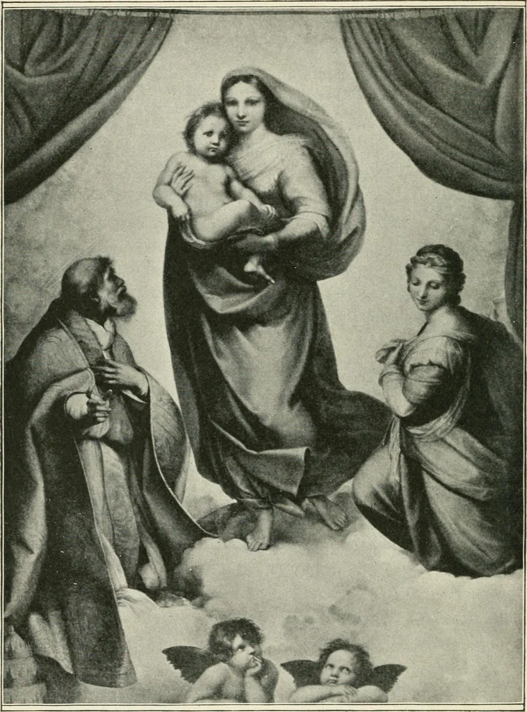 An illustration from The world's painters and their pictures, 1899, leaf 99