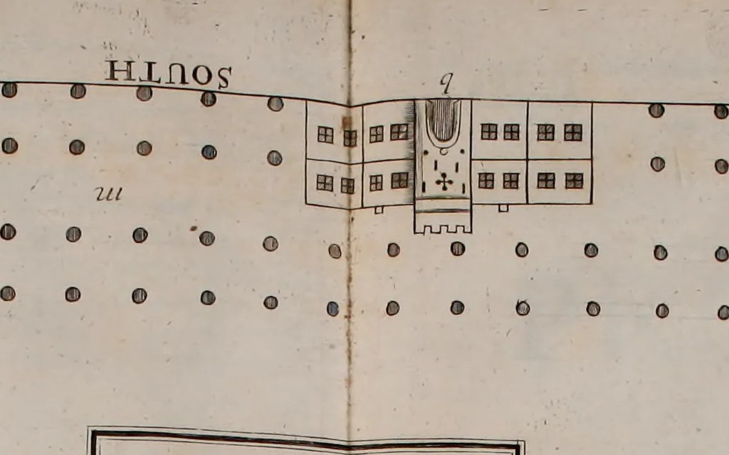 An illustration from The works of the Reverend and learned John Lightfoot, D.D. .., 1684, leaf 1061