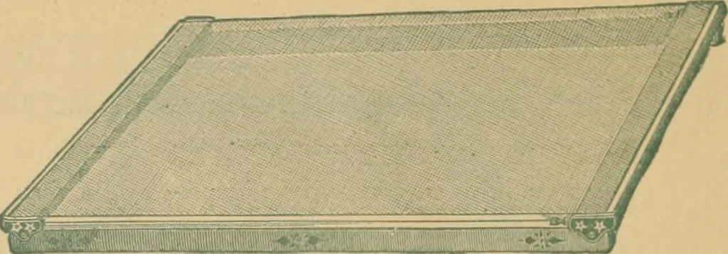 An illustration from Woven wire mattresses, spring beds & cots : catalogue, January 1885., 1885, leaf 17