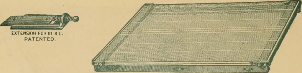 An illustration from Woven wire mattresses, spring beds & cots : catalogue, January 1885., 1885, leaf 19