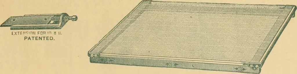 An illustration from Woven wire mattresses, spring beds & cots : catalogue, January 1885., 1885, leaf 20