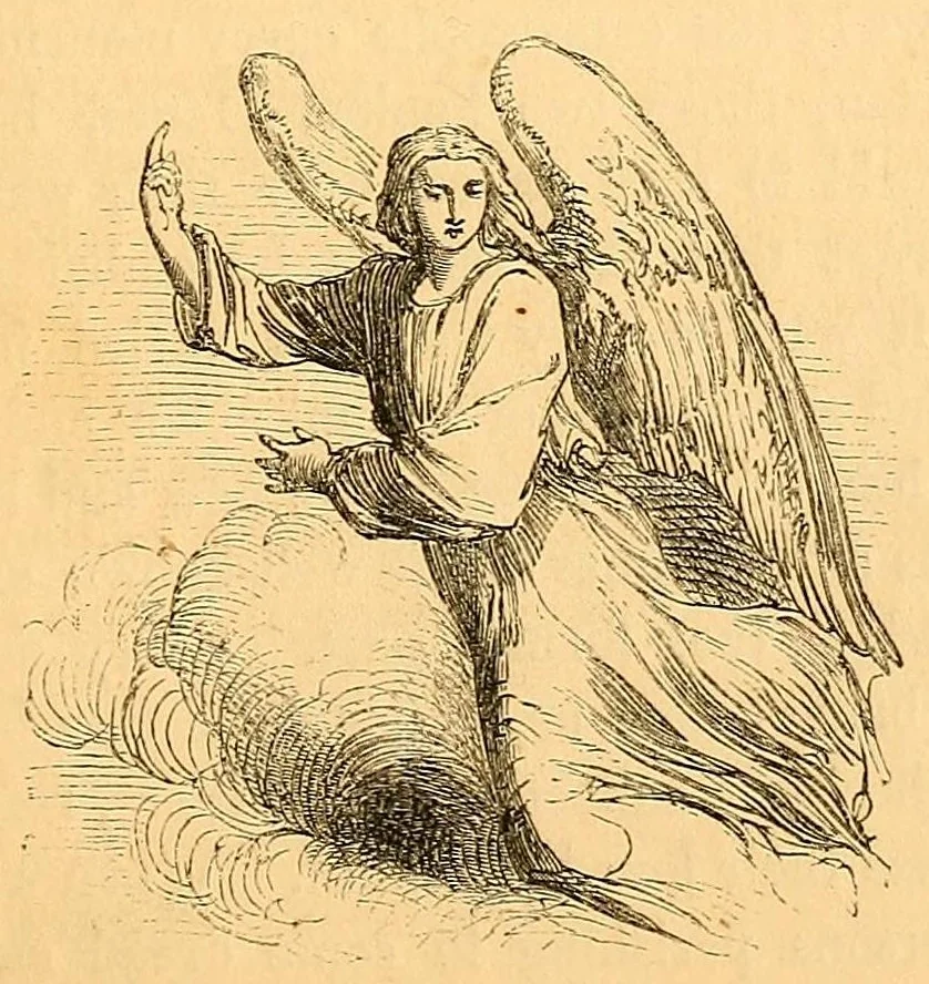 An illustration from Wreck of the "London.", 1866, leaf 45