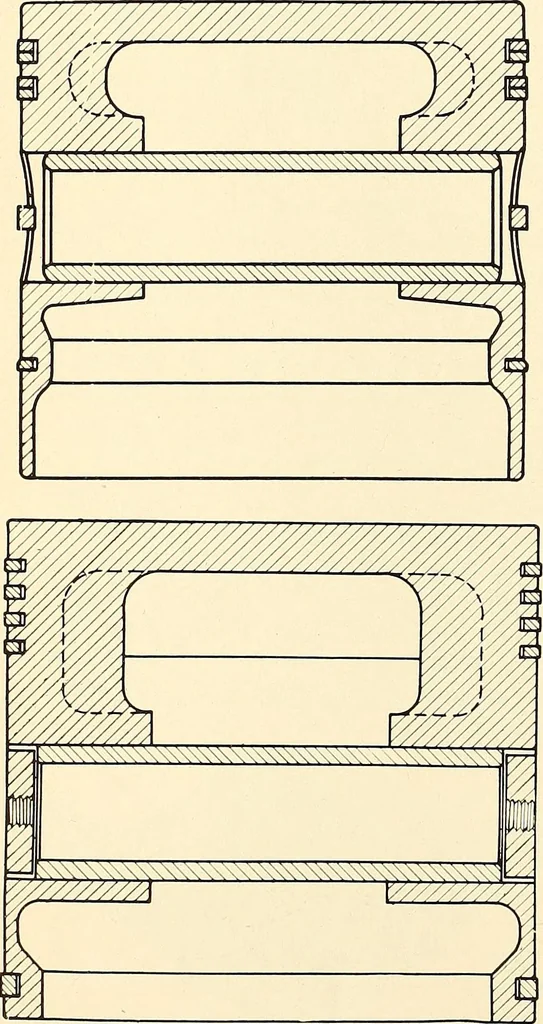 An illustration from Wright aircraft engines; complete instructions for their installation, operation and maintenance;, 1921, leaf 21