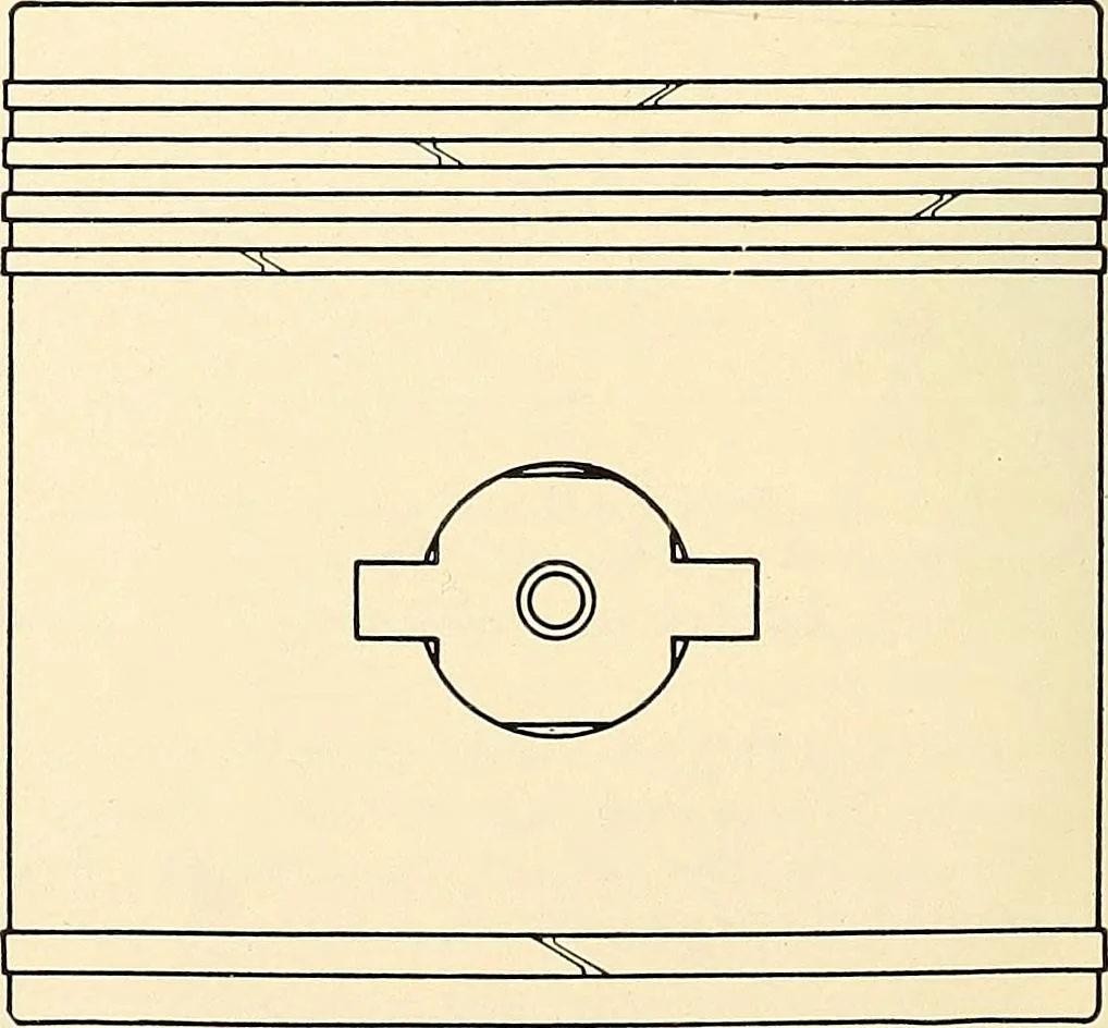 An illustration from Wright aircraft engines; complete instructions for their installation, operation and maintenance;, 1921, leaf 21