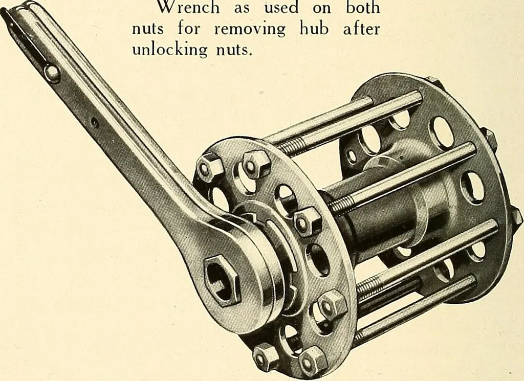 An illustration from Wright aircraft engines; complete instructions for their installation, operation and maintenance;, 1921, leaf 55