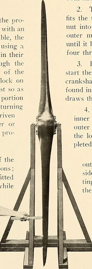 An illustration from Wright aircraft engines; complete instructions for their installation, operation and maintenance;, 1921, leaf 56