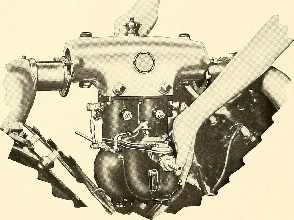 An illustration from Wright aircraft engines; complete instructions for their installation, operation and maintenance;, 1921, leaf 67