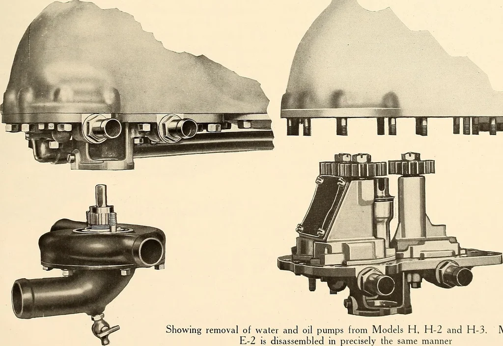 An illustration from Wright aircraft engines; complete instructions for their installation, operation and maintenance;, 1921, leaf 68