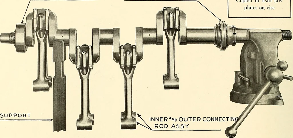 An illustration from Wright aircraft engines; complete instructions for their installation, operation and maintenance;, 1921, leaf 69