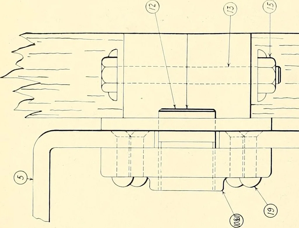 An illustration from Wright aircraft engines; complete instructions for their installation, operation and maintenance;, 1921, leaf 73