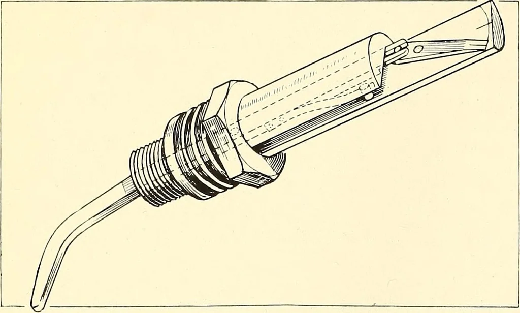 An illustration from Wright aircraft engines; complete instructions for their installation, operation and maintenance;, 1921, leaf 93
