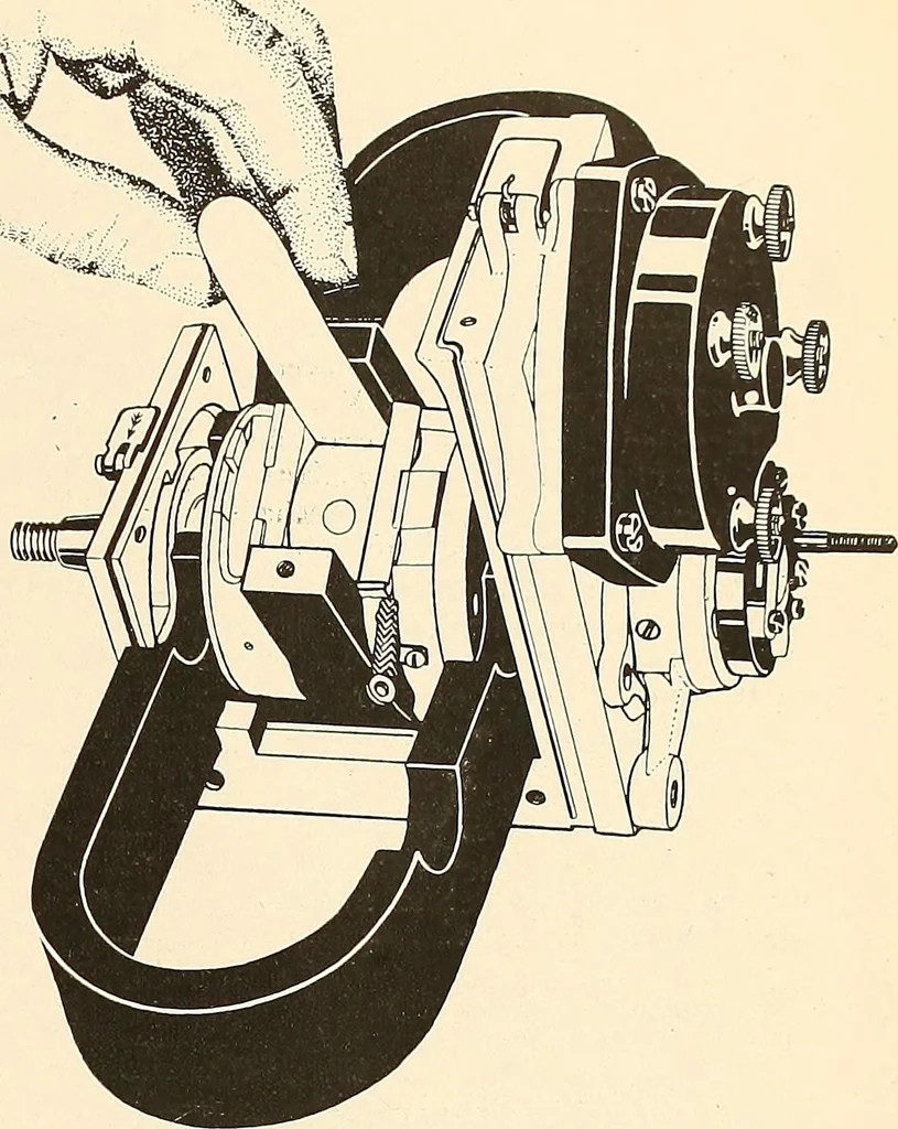 An illustration from Wright aircraft engines; complete instructions for their installation, operation and maintenance;, 1921, leaf 98
