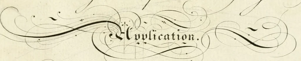 An illustration from Writing and drawing made easy, amusing and instructive : containing the whole alphabet in all the characters now us'd, both in printing and penmanship : each illustrated by emblematic devices and moral copies : calculated for the user of schools and curiously engraved by the best hands ..., 1750, leaf 20