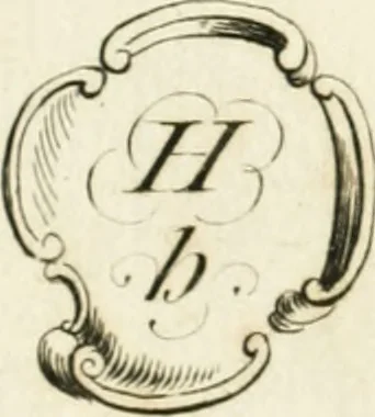 An illustration from Writing and drawing made easy, amusing and instructive : containing the whole alphabet in all the characters now us'd, both in printing and penmanship : each illustrated by emblematic devices and moral copies : calculated for the user of schools and curiously engraved by the best hands ..., 1750, leaf 43