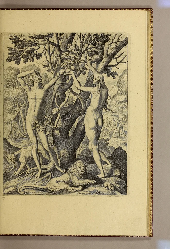 An illustration from Wunderbarliche, doch warhafftige Erklärung, von der Gelegenheit vnd Sitten der Wilden in Virginia, welche newlich von den Engelländern, so im Jar 1585. : vom Herrn Reichard Greinuile, einem von der Ritterschafft, in gemeldte Landschafft die zu bewohnen geführt waren, ist erfunden worden, in Verlegung H. Walter Raleigh, Ritter vnd Obersten dess Zinbergwercks, auss vergünstigung der Durchleuchtigsten vnnd Vnvberwindlichsten, Elizabeth, Königin in Engelland, &c., 1590, leaf 45